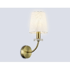 Настенный светильник Ambrella light LH75359 SB/WH бронза/белый E14 max 40W 140*205*350