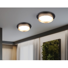 Светильник Ambrella light TN5228 BK/GD черный/золото GX53 max 12W D110*35