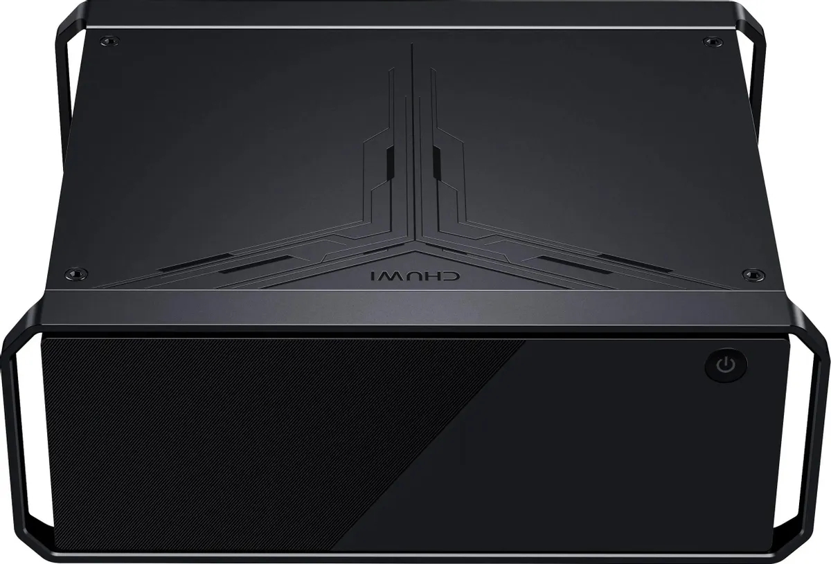 Мини-компьютер Chuwi CoreBox Intel Core i5 12450H(2Ghz)/16384Mb/512PCISSDGb/Int:Intel Iris Xe Graphics/BT/WiFi/war 1y/0.865kg/Grey/Win11Pro + USB3.0*4/HDMI*1/DP*1/RJ45*1/WIFI6,BT5.2/bracket