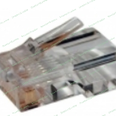 Коннектор RJ12 LANMASTER д/кабеля 6-ти контактный, 100 шт.