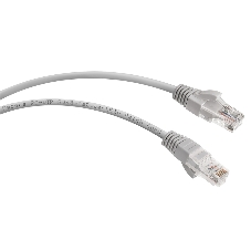 Шнур коммутационный Cabeus, cat.6a, неэкр., U/UTP, RJ45/RJ45, LSZH, AWG24, 1.5м, серый