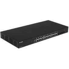 Коммутатор D-Link DXS-1210-28S/A1A, 24×10 Гбит/с SFP+ + 4×10 Гбит/с Combo, управляемый