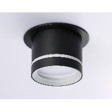 Светильник Ambrella light TA1432 SBK/FR черный песок/белый матовый GX53 D85*95