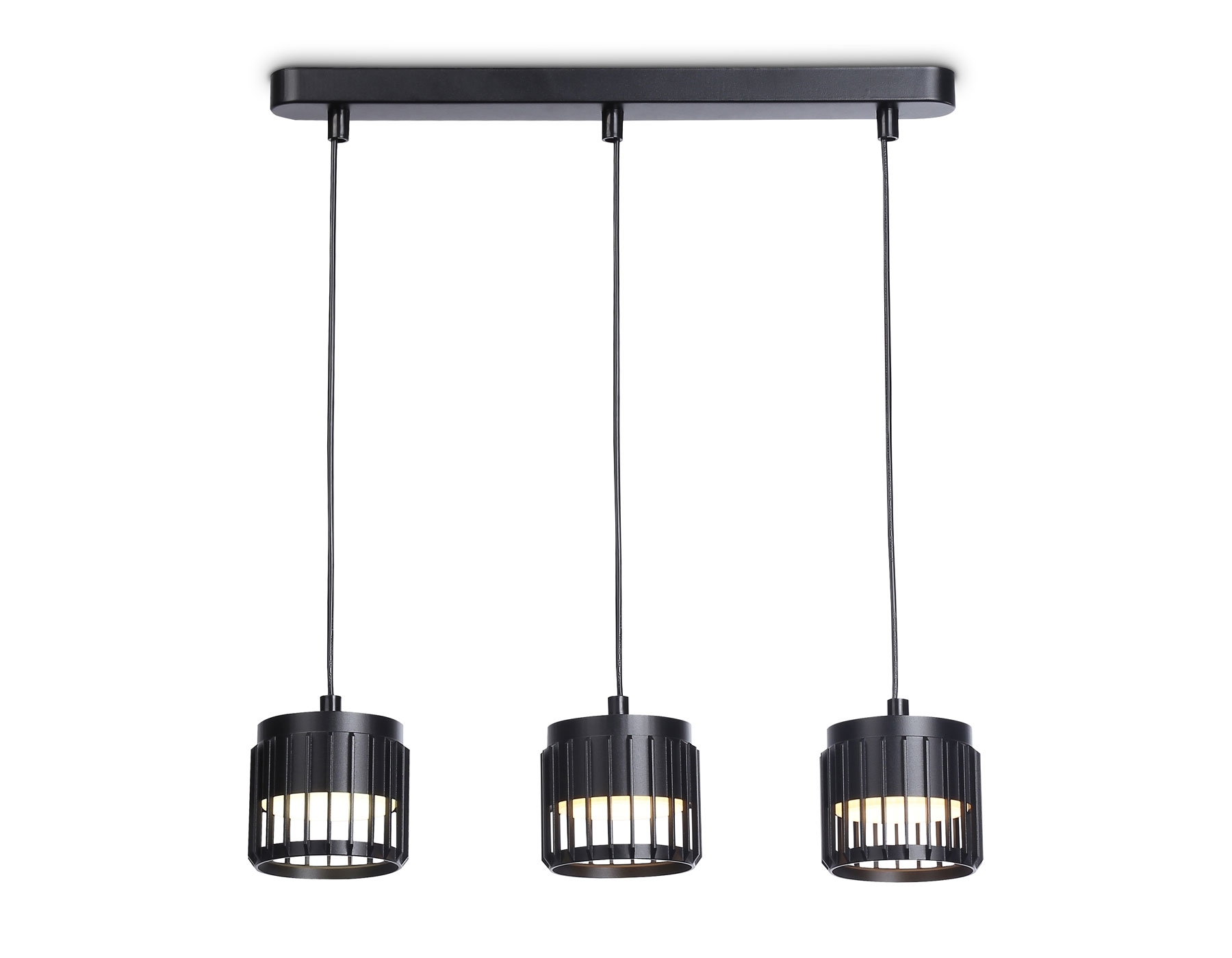 Светильник Ambrella light TN71175/3 BK черный GX53/3 400*100*1080