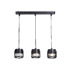 Светильник Ambrella light TN71175/3 BK черный GX53/3 400*100*1080
