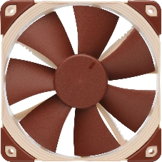 Вентилятор корпусной Noctua NF-F12 PWM, 120 мм, 300-1500 об/мин, 18-22 дБ, 4 pin PWM, без подсветки