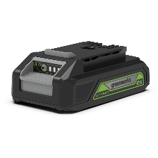 Дрель-шуруповерт Greenworks GD24DD35K2, 20 В, 2 Ач, 35 Нм, бесщеточный