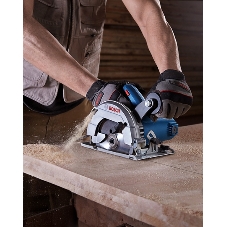 Пилы электрические сабельные, ленточные, Лобзики Bosch GKS 600 06016A9020 Пила дисковая 1200 Вт, 5200 об/мин, 165х20мм мм, 3.6 кг