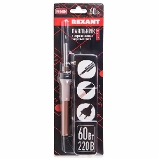 Паяльник Rexant с керам. нагревателем 220В/60Вт/Japan type/12-0611