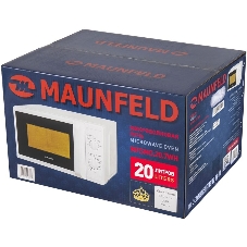 Микроволновая печь Maunfeld MFSMO.20.7WH белый, 20 л, 700 Вт, переключатели - поворотный механизм