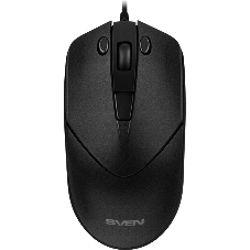 Мышь проводная SVEN RX-100 черный, 4000 dpi, USB, кнопки - 6