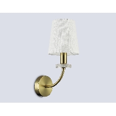 Настенный светильник Ambrella light LH75359 SB/WH бронза/белый E14 max 40W 140*205*350