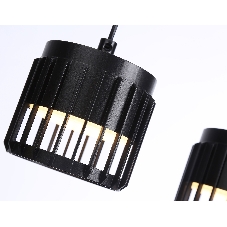 Светильник Ambrella light TN71175/3 BK черный GX53/3 400*100*1080