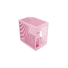 Корпус без блока питания Case HYTE Y70, Midi-Tower, TG, no fans, 2xUSB-A 3.2, 1xUSB Type-C, E-ATX, ATX, mATX, mITX Strawberry Milk