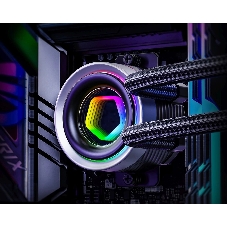 Система жидкостного охлаждения для процессора ID-COOLING FX360 INF черный 120мм алюминий+медь 2000rpm 27.2db 4-pin 350W