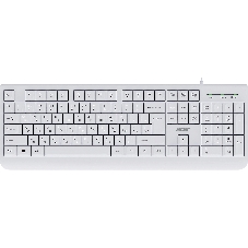 Клавиатура Acer OKW400 проводная, USB Type-A, белый