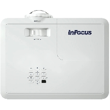 Проектор InFocus IN0026ST DLP, WXGA, 3800 lm, 30 000:1, 0.52:1, 2xHDMI 1.4, VGA in/out, S-Video, 3.5мм in/out, USB-A, RS-232, лампа 15 000ч.(ECO mode), 10W, 27дБ, 2,9 кг, БЕЛЫЙ