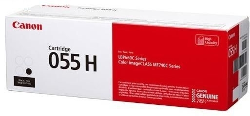 Картридж лазерный Canon 055 H BK (3020C002) черный (7600 стр.) для Canon i-SENSYS серий MF740, LBP660