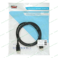 Кабель аудио-видео Buro HDMI (m)/HDMI (m) 1м. Позолоченные контакты черный (BHP HDMI 2.0-1)
