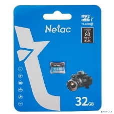 Флеш карта microSDHC 32Gb Netac P500 NT02P500STN-032G-S (без SD адаптера) 80Mb/s
