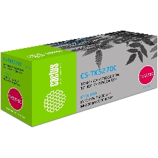 Картридж лазерный Cactus CS-TK5270C голубой (6000 стр.) для Kyocera ECOSYS P6230cdn, M6230cidn, M6630cidn