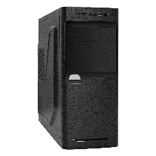 Компьютерный корпус Miditower ExeGate XP-330U-UNS400 (ATX, БП UNS400 с вент. 12см, 2хUSB/2хUSB 3.0, аудио, черный)