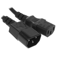Кабель питания сист.блок-монитор Cablexpert PC-189-1-5M, 5м, C13-C14, 3x1кв.мм., черный, с заземлением