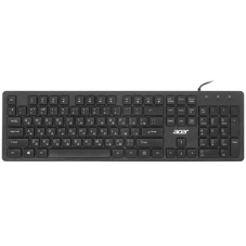 Клавиатура проводная Acer OKW020, USB, черный