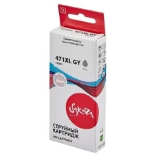 Картридж струйный Sakura 0350C001 (471XL GY) для Canon, серый, 10,8 мл., 350 к.