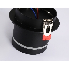 Светильник Ambrella light TA1432 SBK/FR черный песок/белый матовый GX53 D85*95
