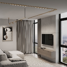 Трековый светильник Brass Line 24W 4000K (латунь) 85527/01