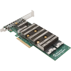 Контроллер Adaptec Microchip SmartRAID 3258-16i/e 24G SAS adapter, 16 Gbps NVMe Gen 4, 24 Gbps SAS-4, and 6 Gbps SATA full tri-mode SAS/SATA/ NVMe adapters, 8-lane (x8) PCIe Gen 4 host interface