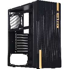 Компьютерный корпус Accord ACC-188R2 черный без БП ATX 4x120мм 1xUSB 2.0 1xUSB 3.0 1xUSB3.1 audio