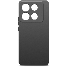 Чехол (клип-кейс) BoraSCO для Infinix Note 40 Silicone Case черный (73182)