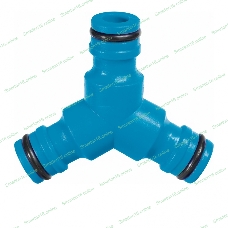 Тройник для разветвления или соединения штуцерный, LUXE Palisad