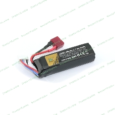 Портативный аккумулятор Li-Pol 11.1V 401855 1400mAh разъем T-plug