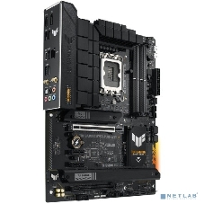Материнская плата ASUS TUF GAMING B760-PLUS WIFI, LGA 1700, Intel B760, 4xDDR5, 4xSATA, 3xM.2, 1xPCI-E 5.0 x16, 1xPCI-E 3.0 x4, 1xUSB-A 3.2 Gen 2, 3xUSB-A 3.2 Gen 1, 1xUSB-C 3.2 Gen 2x2, 1x2.5Gb LAN, 5x3.5 мм, 7.1, Wi-Fi 6, Bluetooth 5.2, Standard-ATX