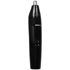Триммер для носа Philips NT1620/15 роторный режущий элемент, водонепроницаемый корпус - пластик, цвет - черный, в комплекте батарейка АА