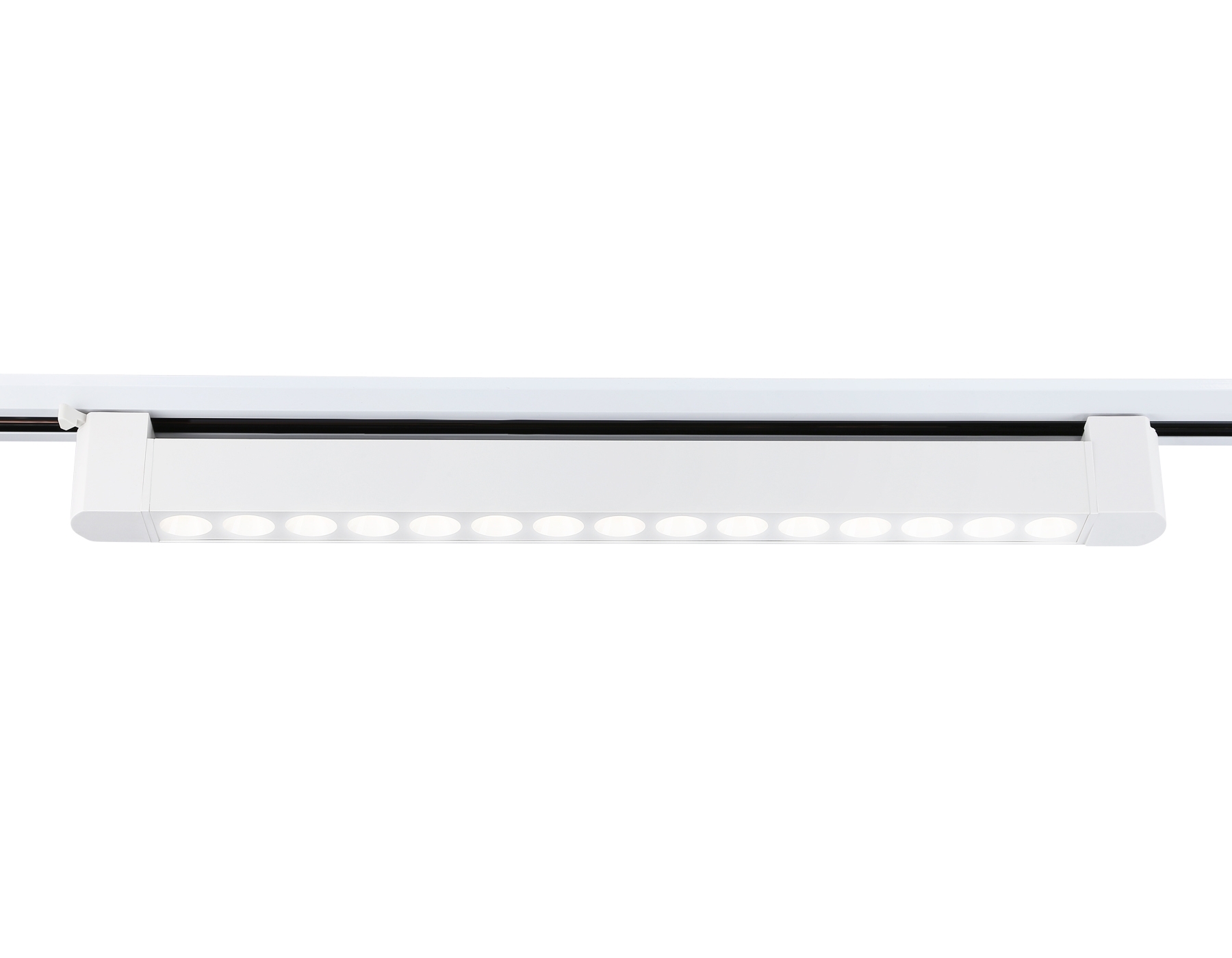Трековый однофазный светильник Ambrella light GL6712 WH белый IP20 30W 4200K 24° 458*35*57