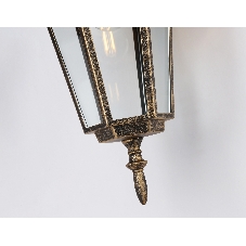 Уличный настенный светильник Ambrella light ST2019 GD/BK/CL золото/черный/прозрачный IP54 E27 max 40W 360*150*210