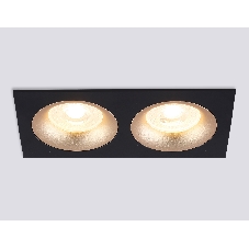 Светильник Ambrella light TN102735/2 BK/GD черный/золото GU5.3 175*92*23