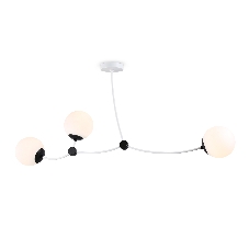 Светитльник Ambrella Light TR2566/3 WH/BK белый/черный E27/3 max 60W 1130*150*540