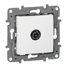 Механизм розетки Legrand 1066932tv etika plus 2дБ звезда белый 672251