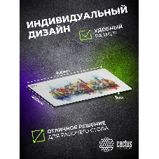 Коврик для мыши Cactus Amsterdam 900x400x3мм (CS-MP-PRO12XXL)