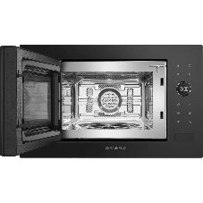 Встраиваемая микроволновая печь MAUNFELD XBMO252GB Matt черный, 25 л, 900 Вт, переключатели - сенсор, поворотный механизм