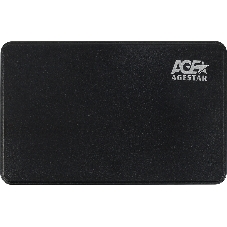 Внешний корпус для HDD AgeStar 3UB2P2 SATA III пластик черный 2.5