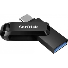 Флешка USB SanDisk DDC3 Ultra Dual Go (SDDDC3-064G-G46), 64Gb, USB 3.1/USB Type-C, R/W 150/30, черный