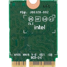 Плата сетевого контроллера Intel® Wi-Fi 6 AX201, 2230, 2x2 AX+BT, No vPro®,999TD0