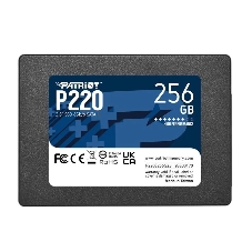 Накопитель SSD Patriot P220, 256Gb, SATA-III, 2.5