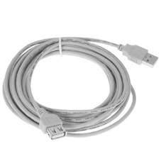 Кабель удлинит. USB2.0 Cablexpert CC-USB2-AMAF-15-N, AM/AF, медь, 4.5м, пакет